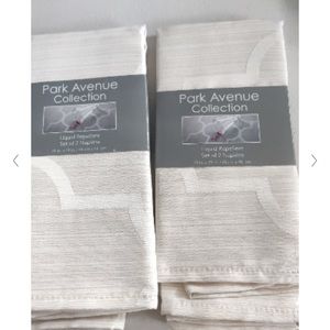 Bardwil Park Avenue Pack Of 12 Napkins – Gray